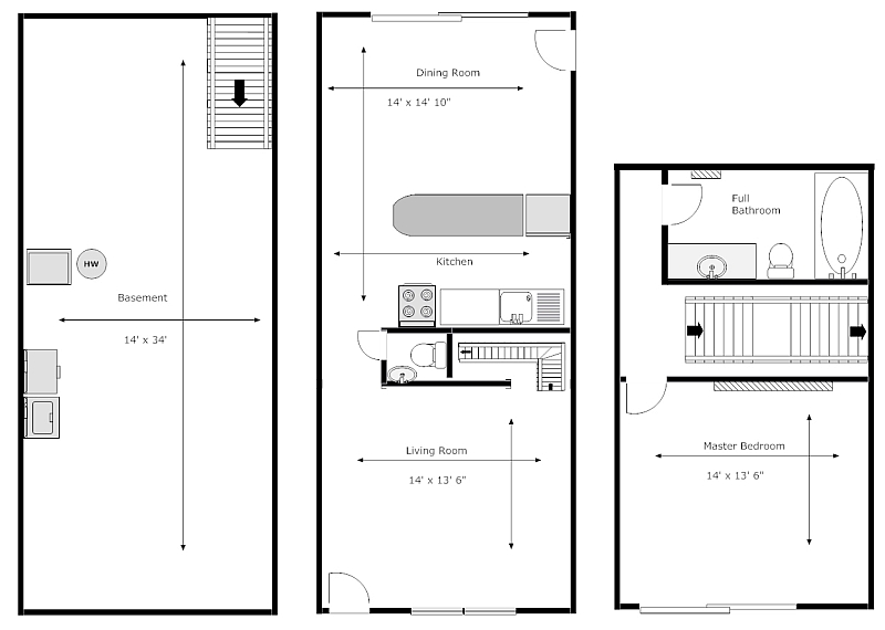 one bedroom